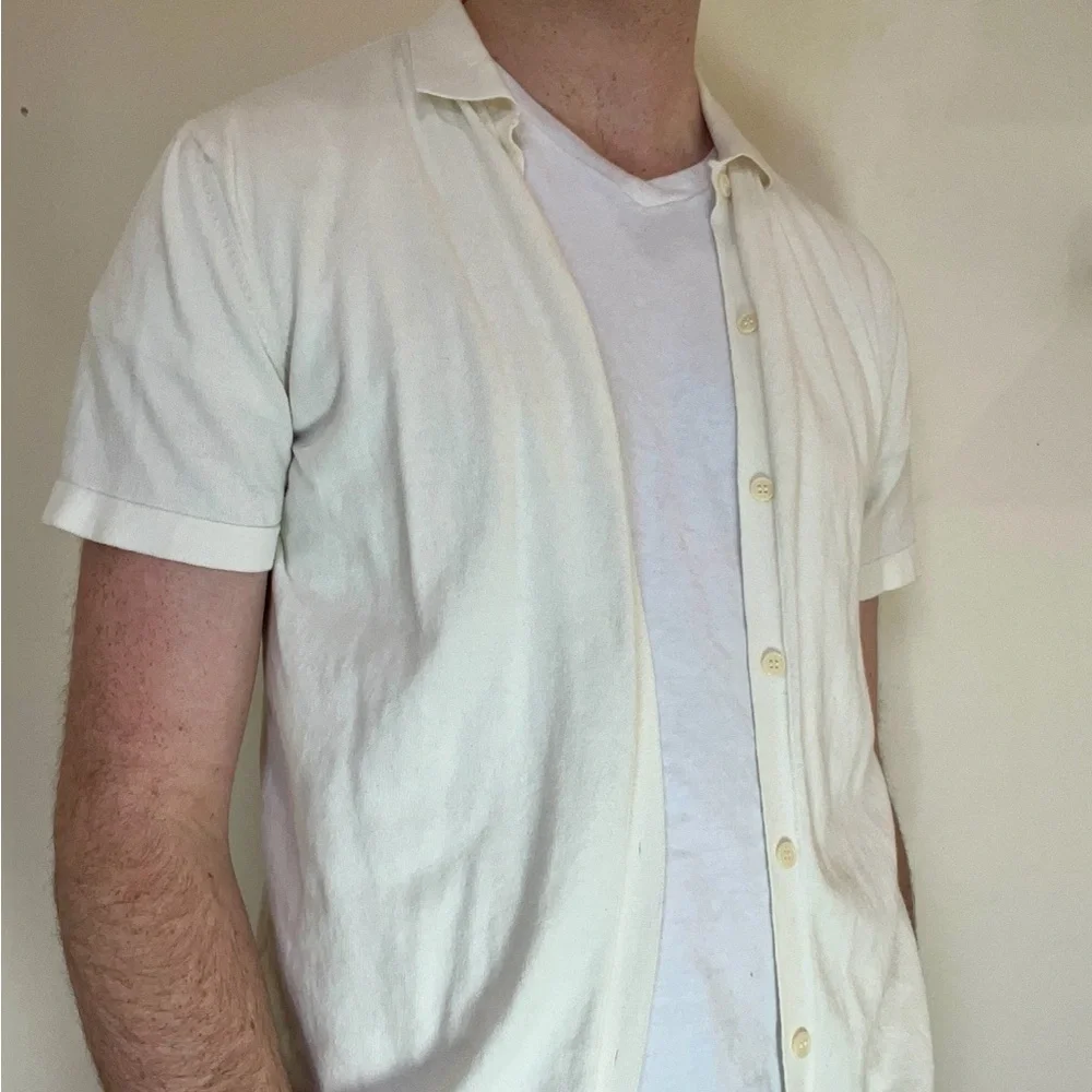 Zara White Knit Top - Picture 4 of 5